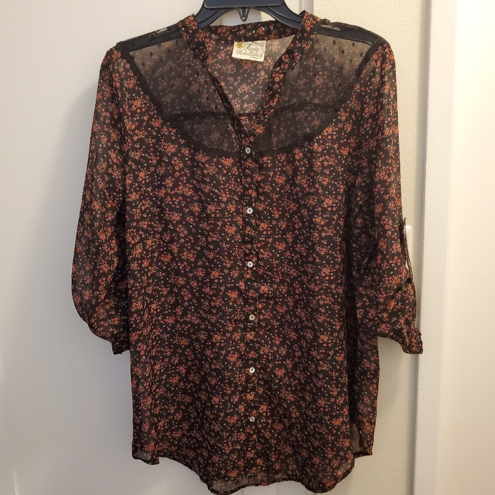 Floral blouse